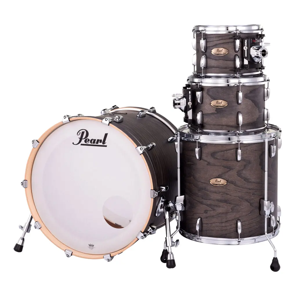 Pearl 20" Session Studio Select 4-Piece Shell Pack - Black Satin Ash 1