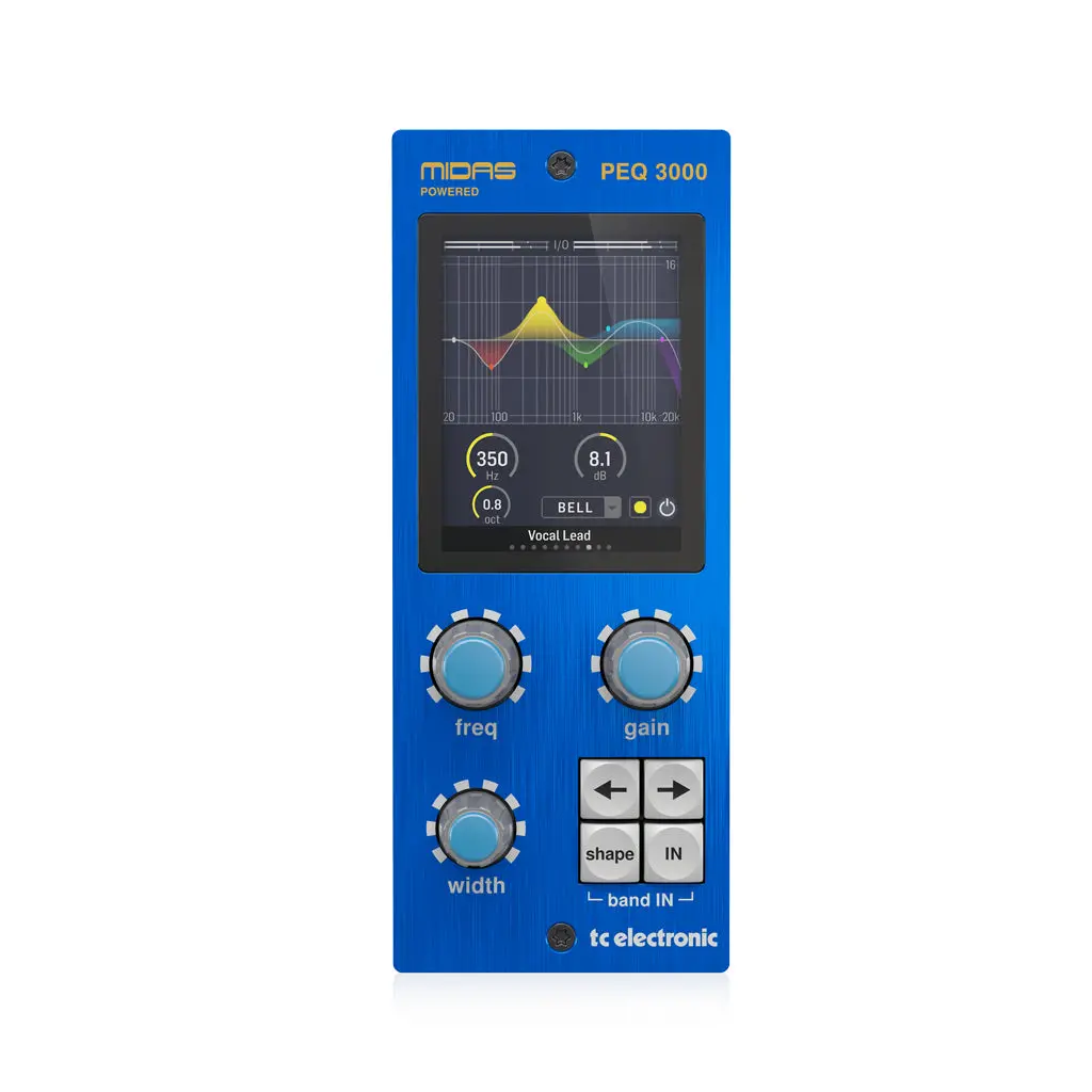 Tc Electronic Peq3000-Dt Parametric Eq Interface 1