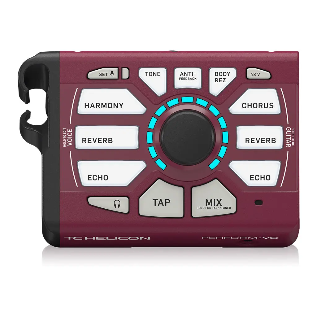Tc Helicon Perform-Vg Burgundy Vocal Processor 1
