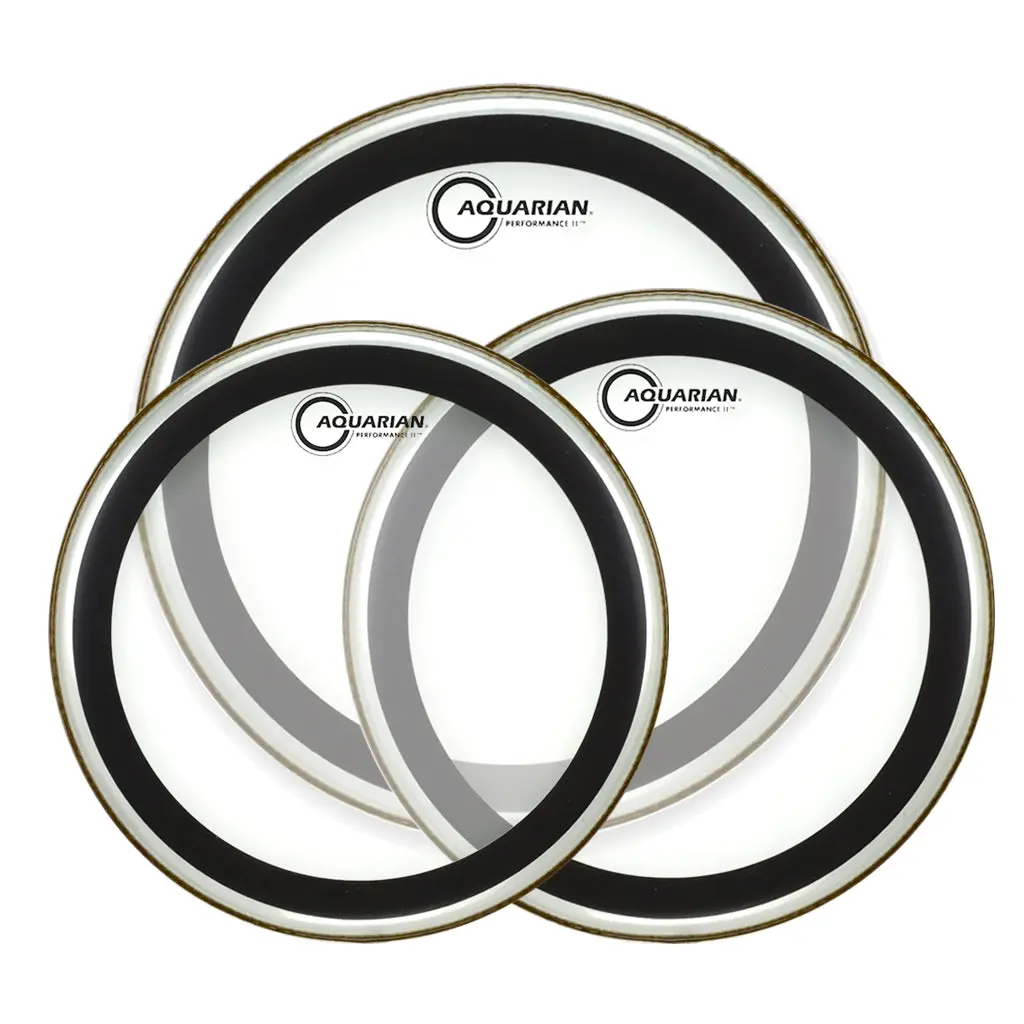 Aquarian Pfc Performance Ii Clear Pack 10", 12" & 16" 1