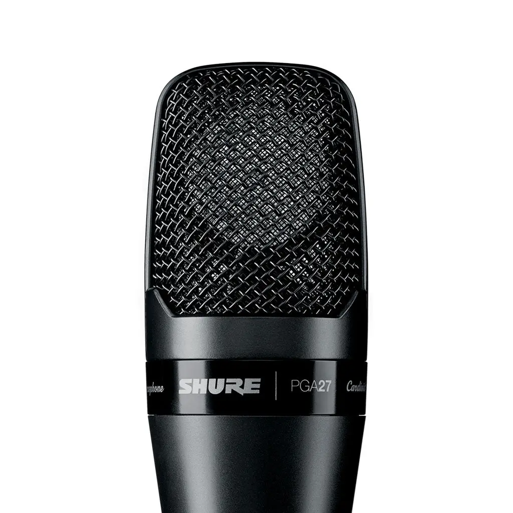 Shure Pga27lc Cardioid Large Diaphragm Side-Address Condenser Microphone 1