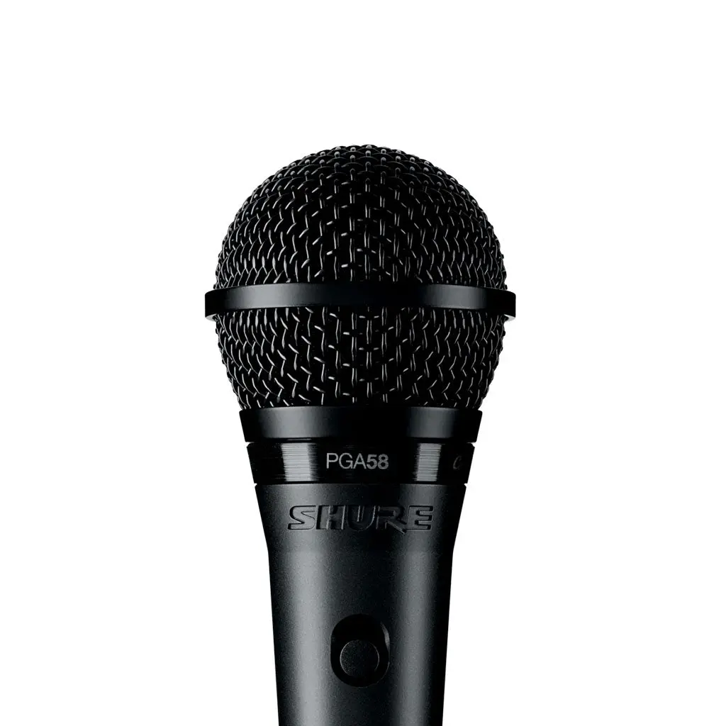 Shure Pga58 Cardioid Dynamic Vocal Microphone + Xlr Cable 1