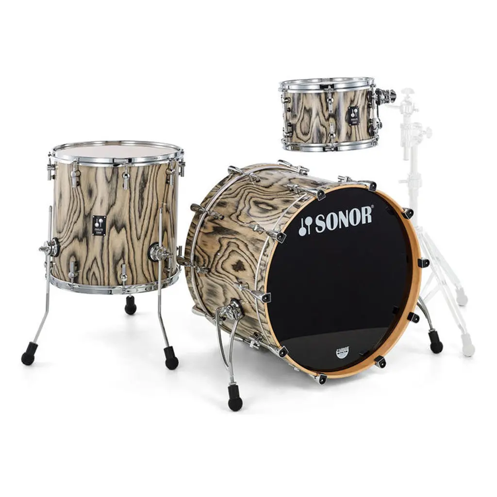 Sonor Prolite 3 Piece Shell Set 12, 16, 22 - Snow Tiger 1