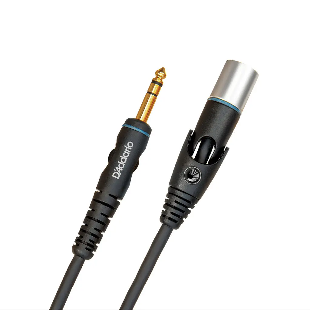 D'addario Planet Waves Xlr Male Swivel Connector - Trs-To-Xlr Male - 10Ft 1