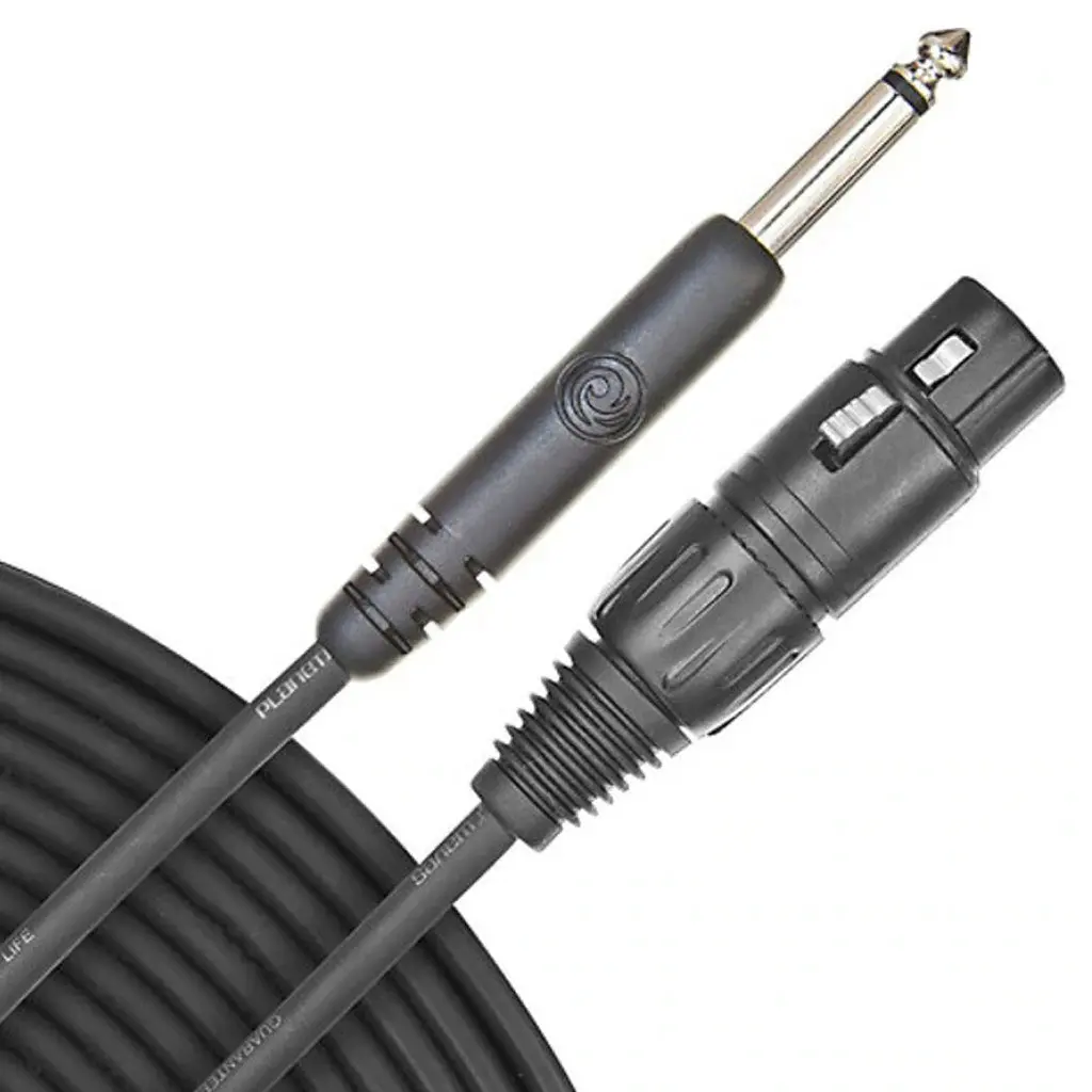 D'addario Pw-Cgmic-25 - Planet Waves Classic Series 25Ft Xlr To 1/4" Unbalanced 1