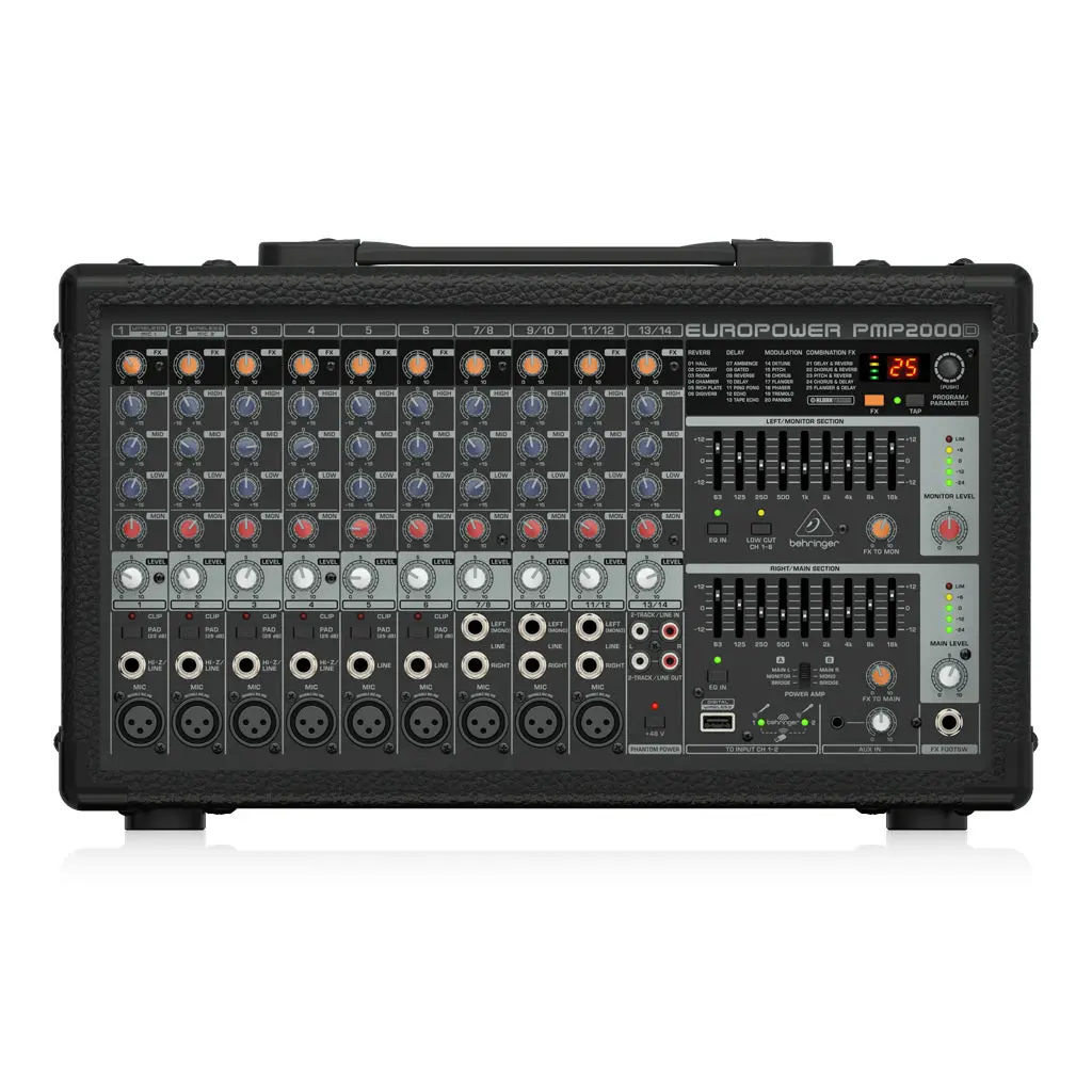 Behringer Europower Pmp2000d Pwred Mixer 1