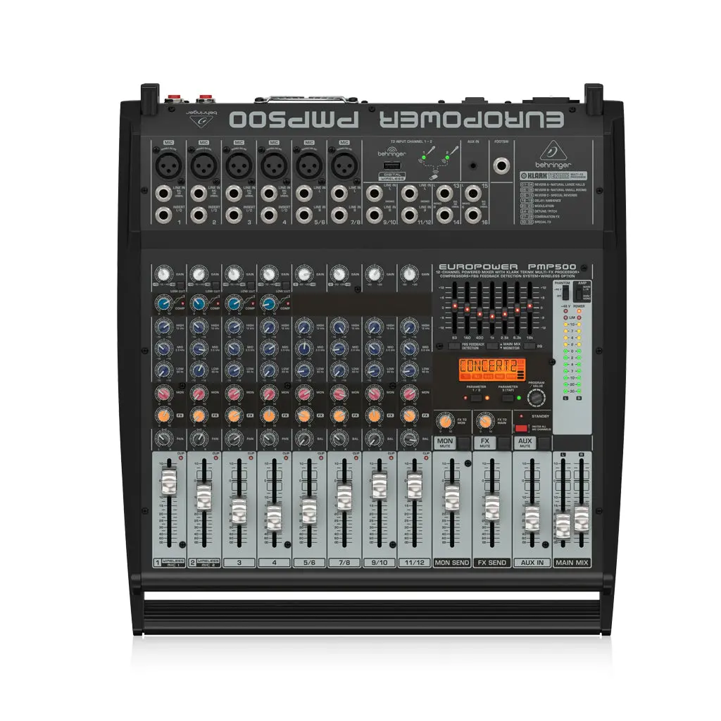 Behringer Europower Pmp500 Powered Mixer 1