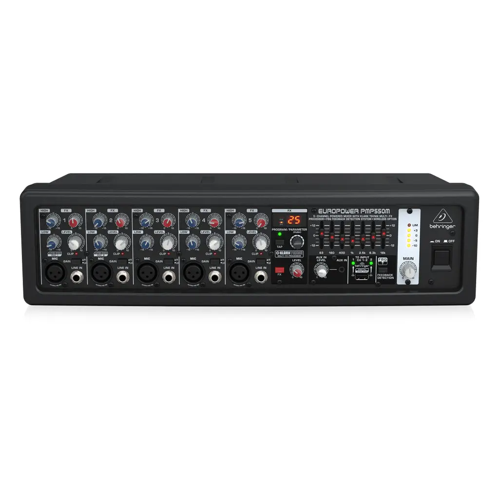Behringer Europower Pmp550m Powered Mixer 2