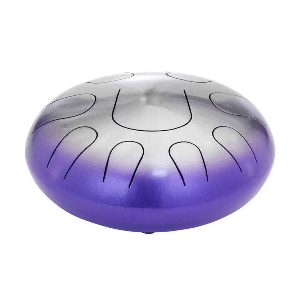 Pearl Awakening Tongue Drum C Akebono - Natural Purple Burst 1