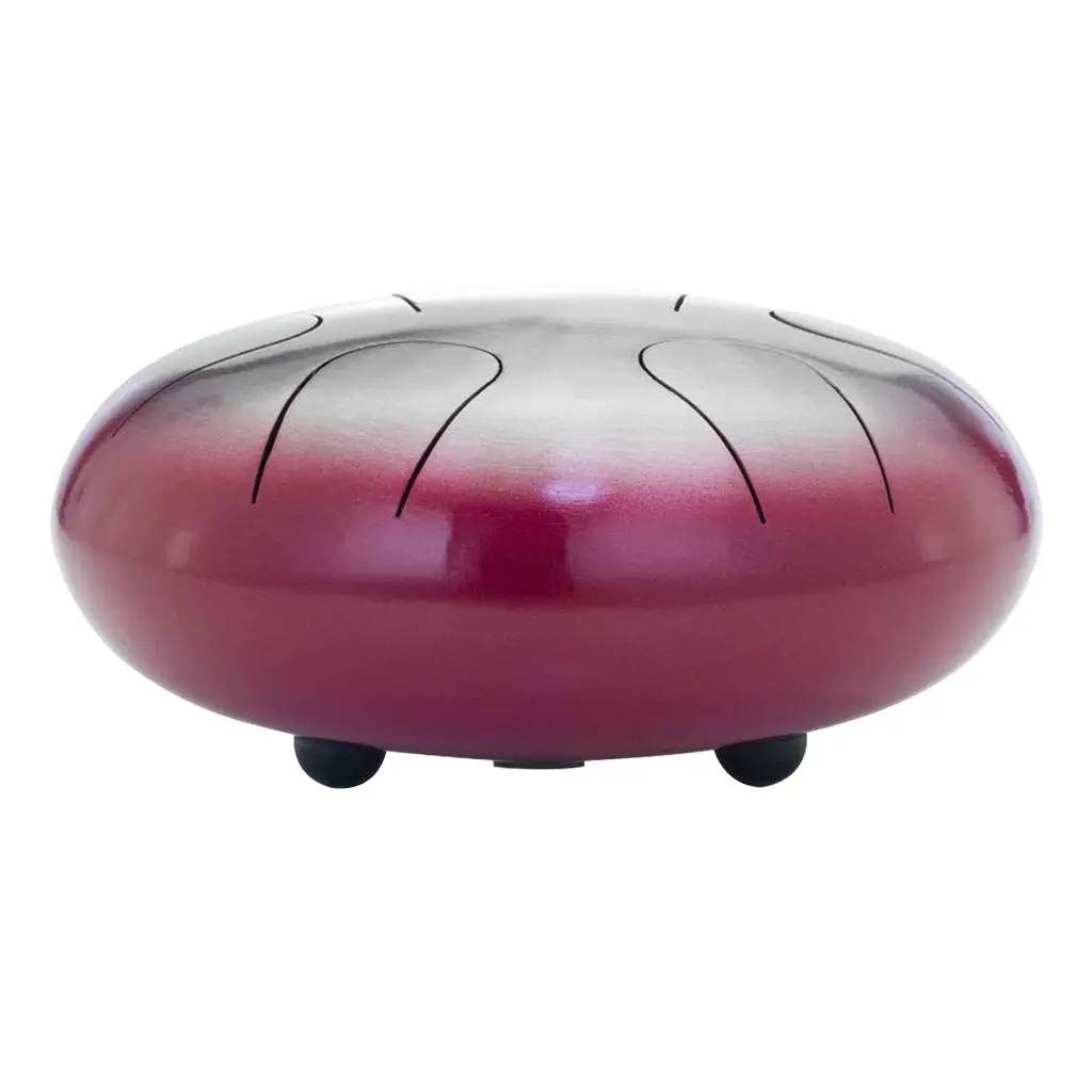 Pearl Awakening Tongue Drum C Major - Natural Crimson Burst 2
