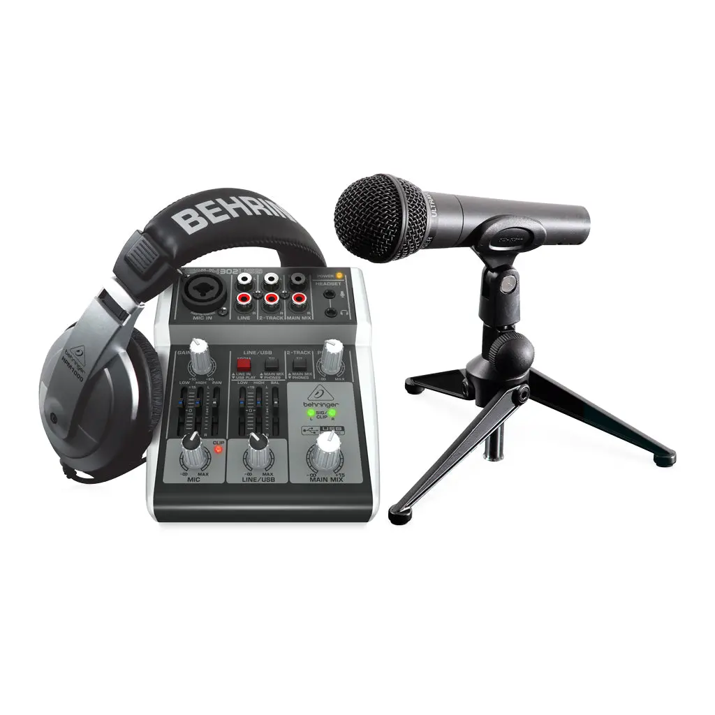 Behringer Podcastudio 2 Usb Recording Package 1