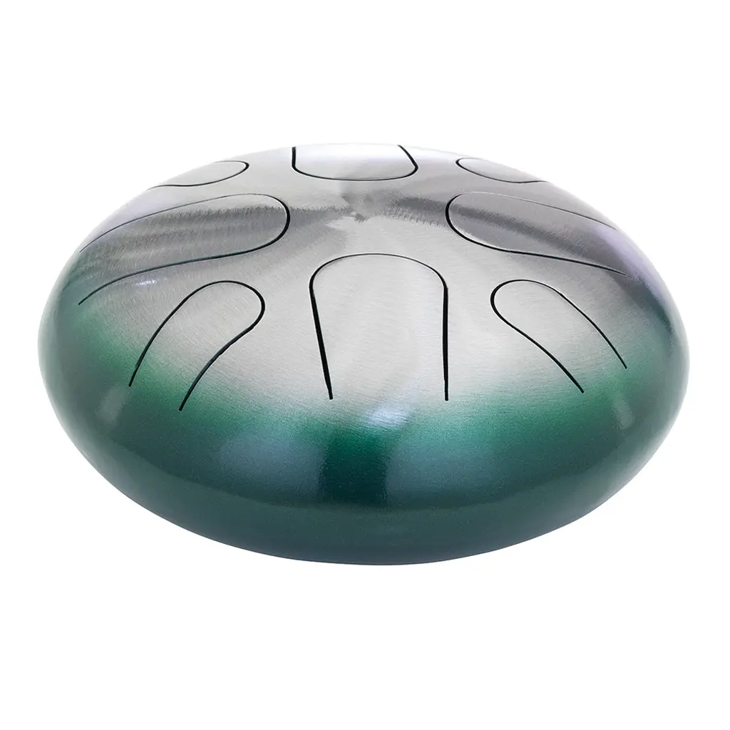 Pearl Awakening Tongue Drum A Minor - Natural Green Burst 1