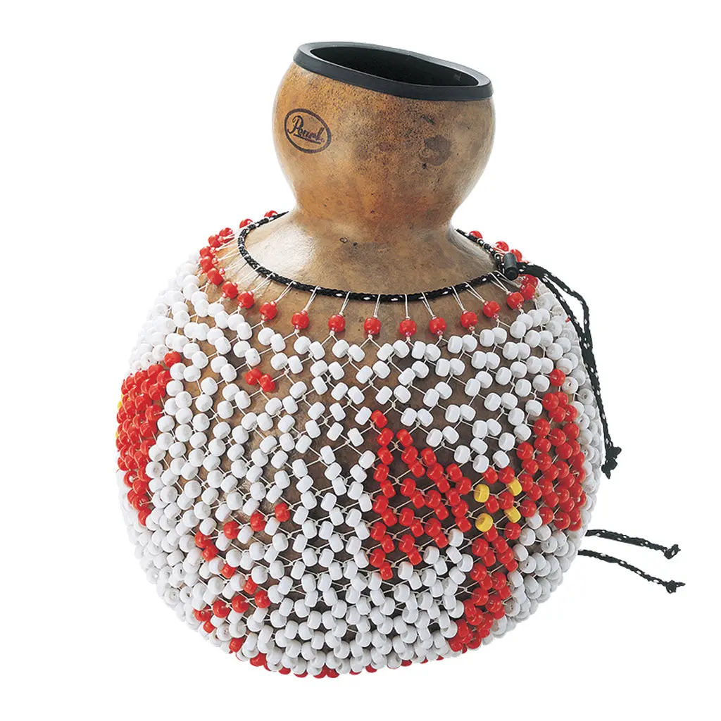 Pearl Shekere Traditional Natural Gourd - Caja (Large) 1