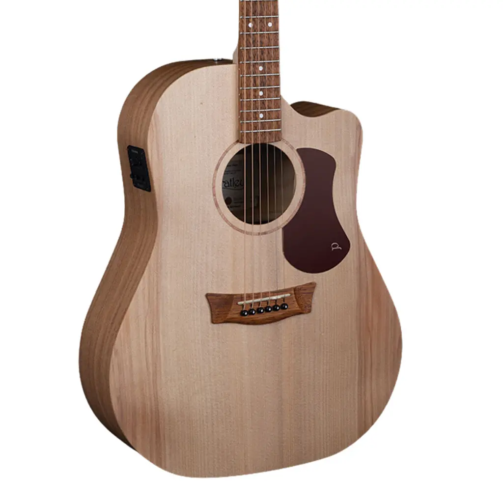 Pratley Entertainer Dreadnought Cutaway Solid Qld Maple Back And Sides -  Solid Bunya Top 1