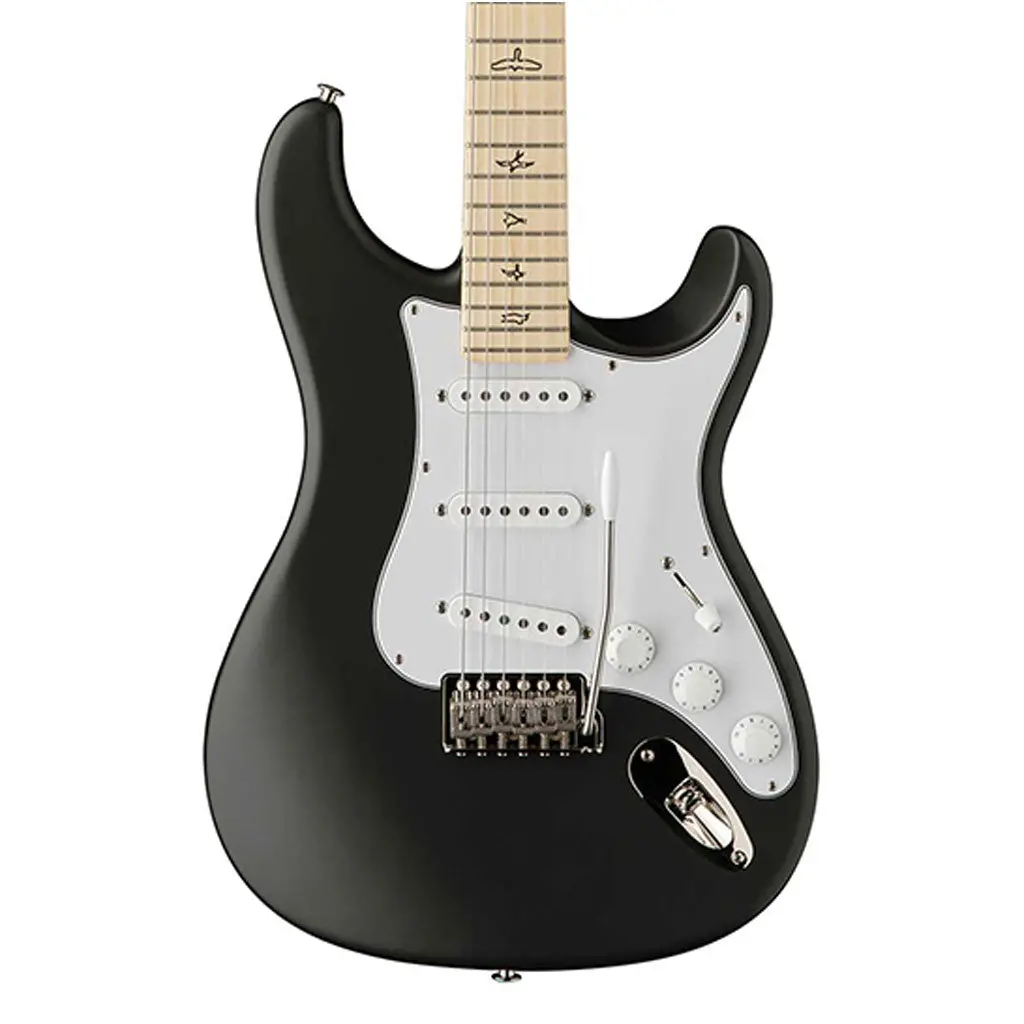 Prs Silver Sky Maple Fretboard In Faded Black Tee Satin 1