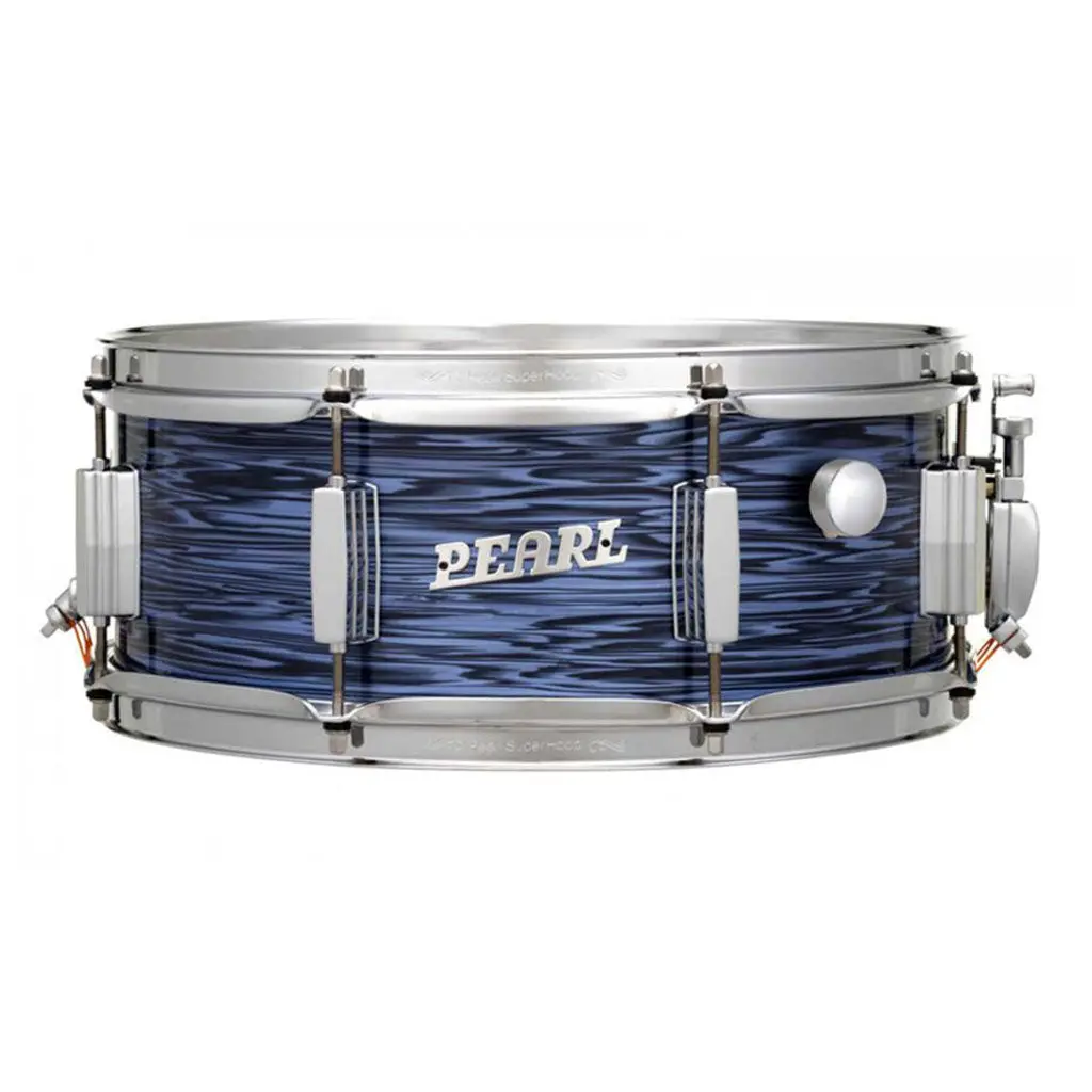 Pearl 14"X5.5" 75Th Anniversary President Series Deluxe Lauan Snare Drum - Ocean Ripple 1