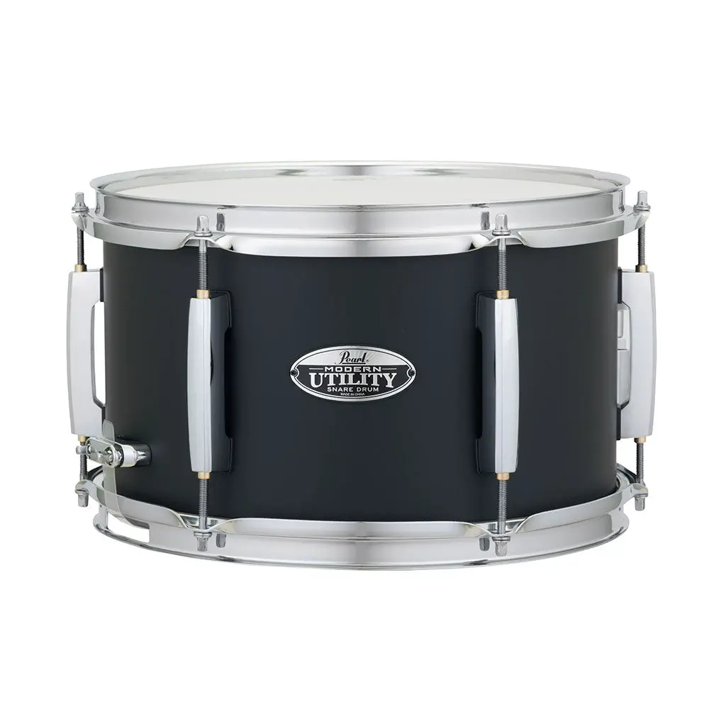 Pearl 12" X 7" Modern Utility Snare - Maple - Black Ice 1