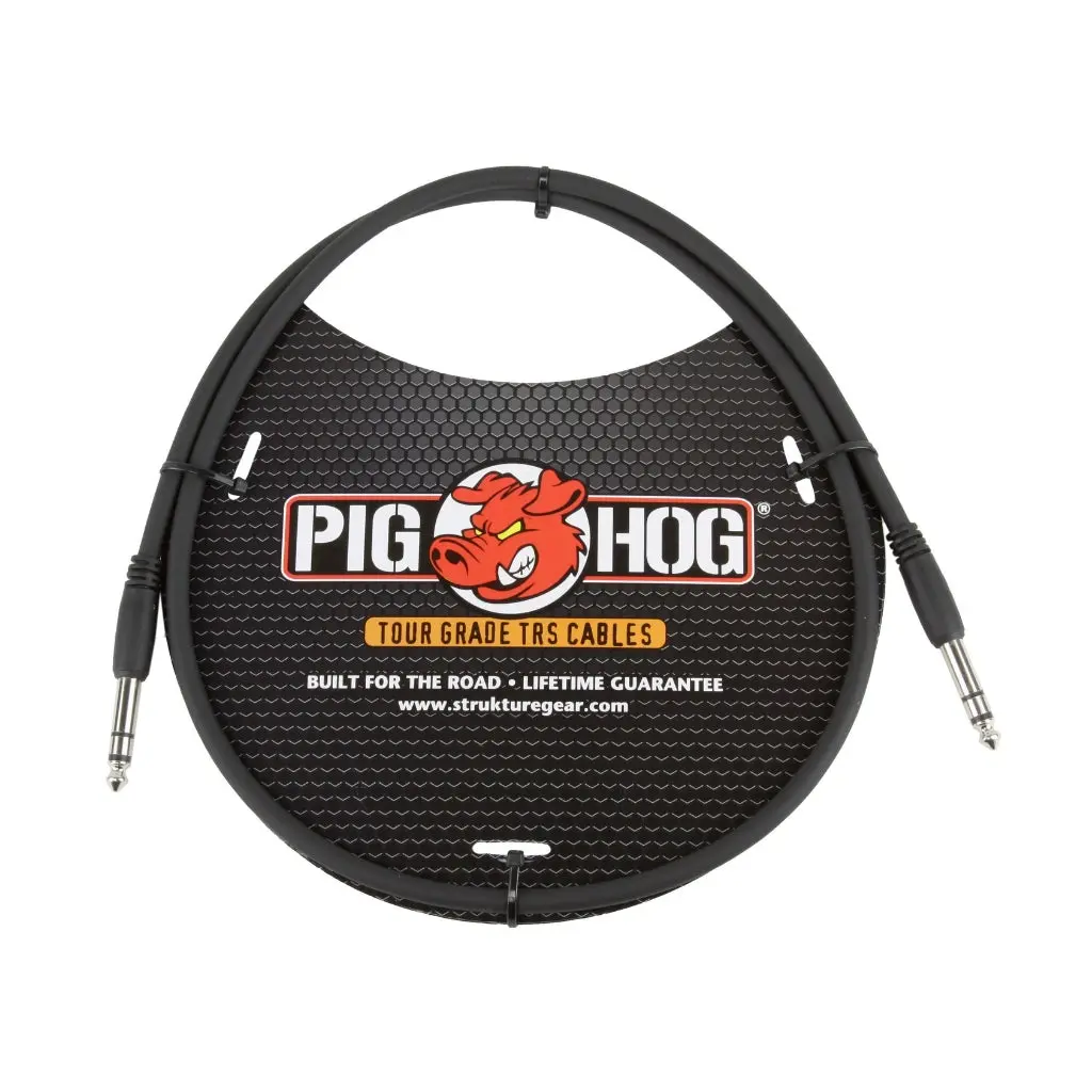 Pig Hog Cable - 1/4" Trs - 3Ft 1
