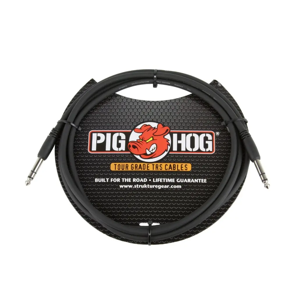 Pig Hog Cable - 1/4" Trs - 6Ft 1