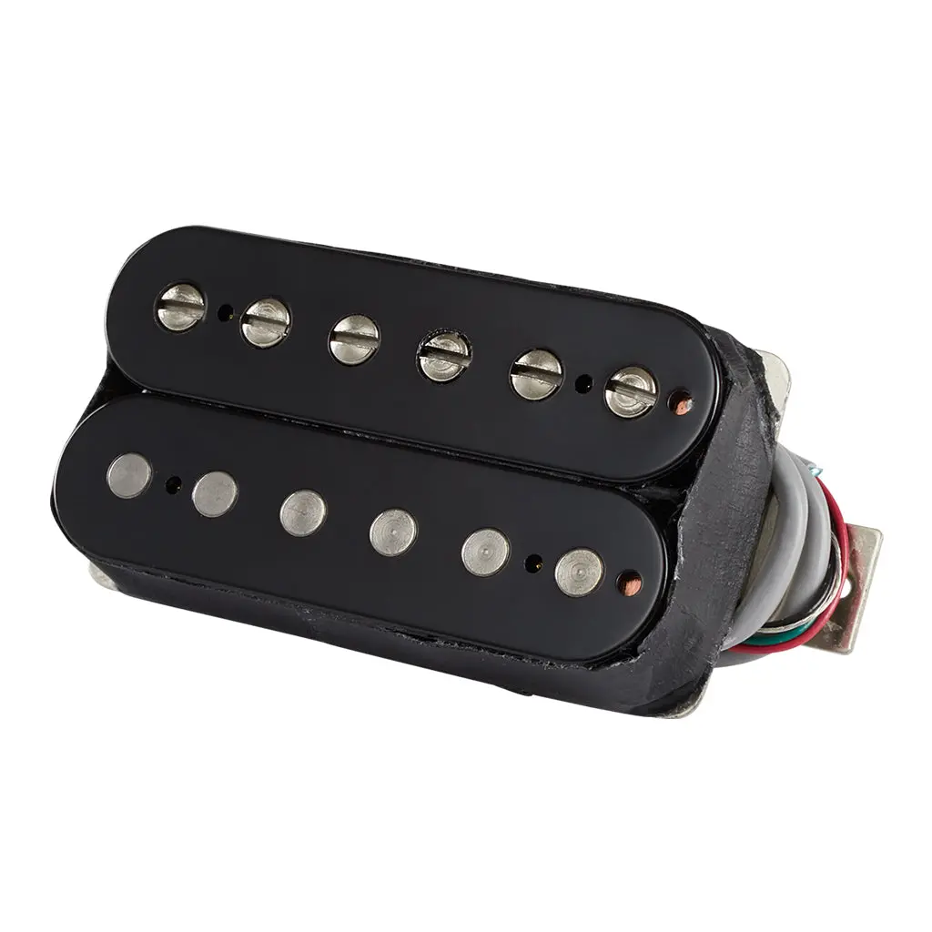 Gibson 498T Hot Aln Treble Dbl Blk 4Cond Aln V 1