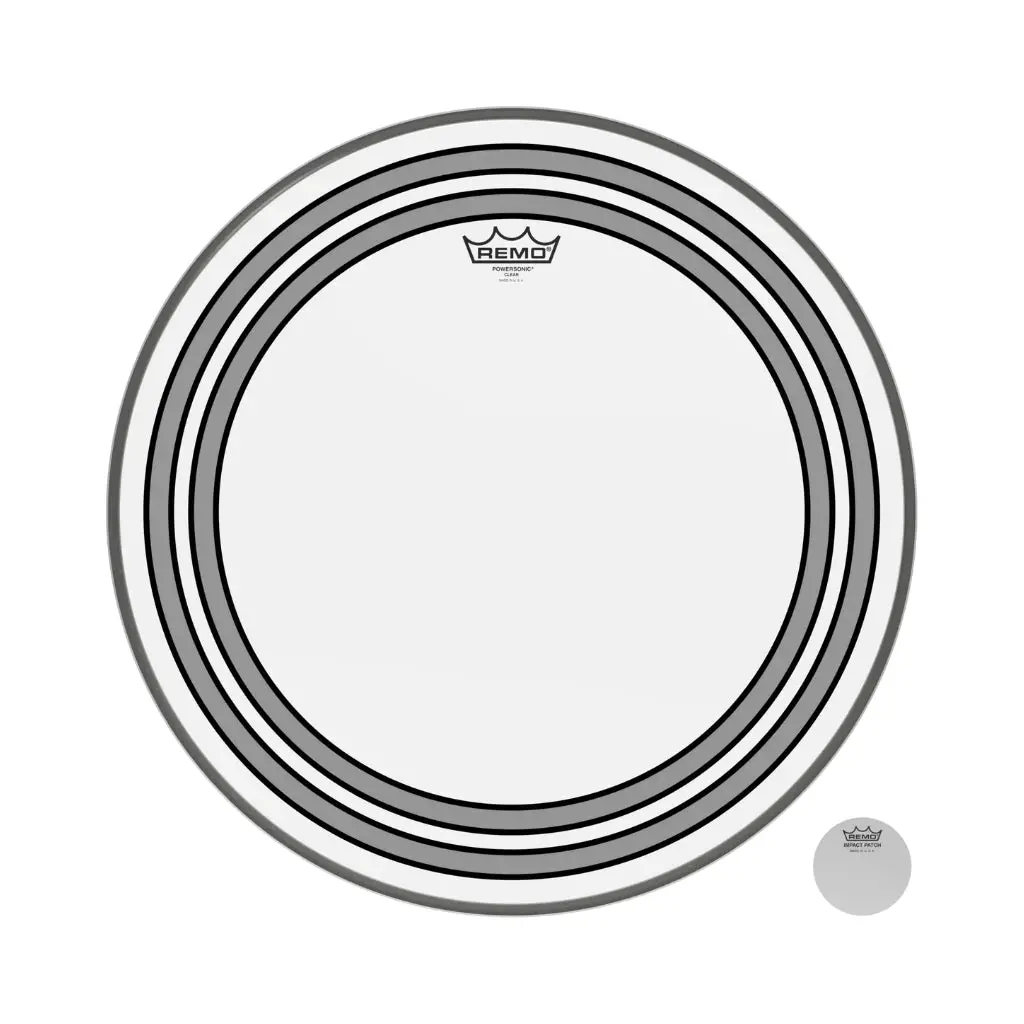 Remo 20" Powersonic Clear - Bd 1