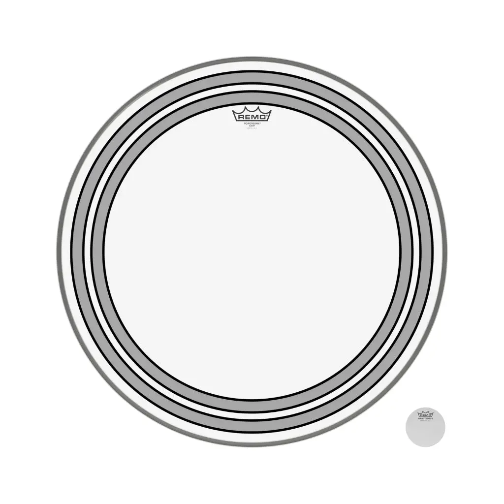 Remo 24" Powersonic Clear - Bd 1