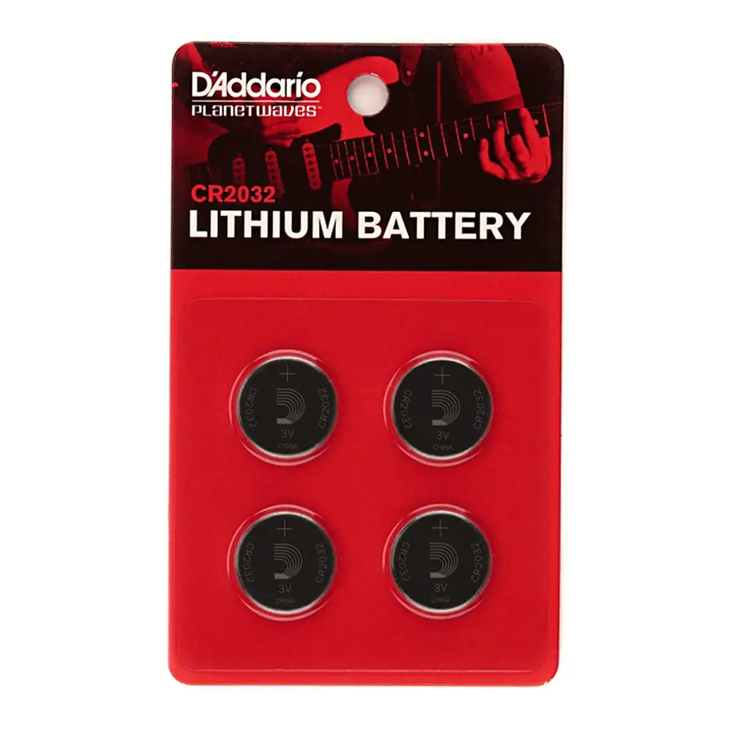 D'addario Planet Waves Cr2032 Battery 4 Pack 1