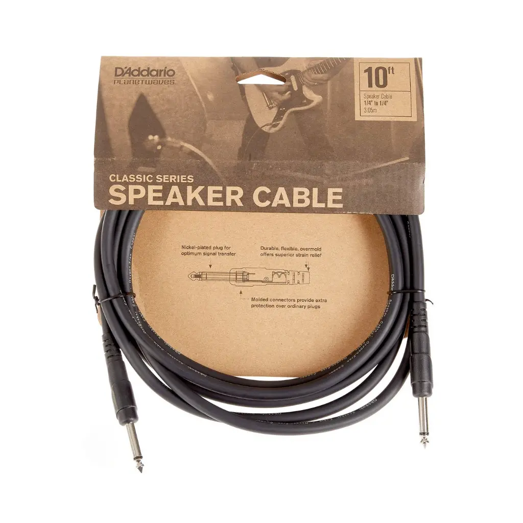 D'addario Pw-Cspk-10 - Planet Waves Speaker Cable 10Ft 1