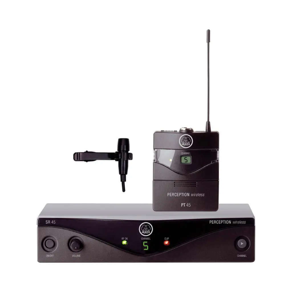 Akg Pw45pres Perception Presenter Set - Lapel Mic 1