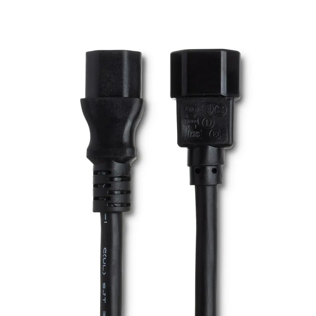 Hosa Technology Iec C14 To Iec C13 Power Extension Cord 3Ft 2