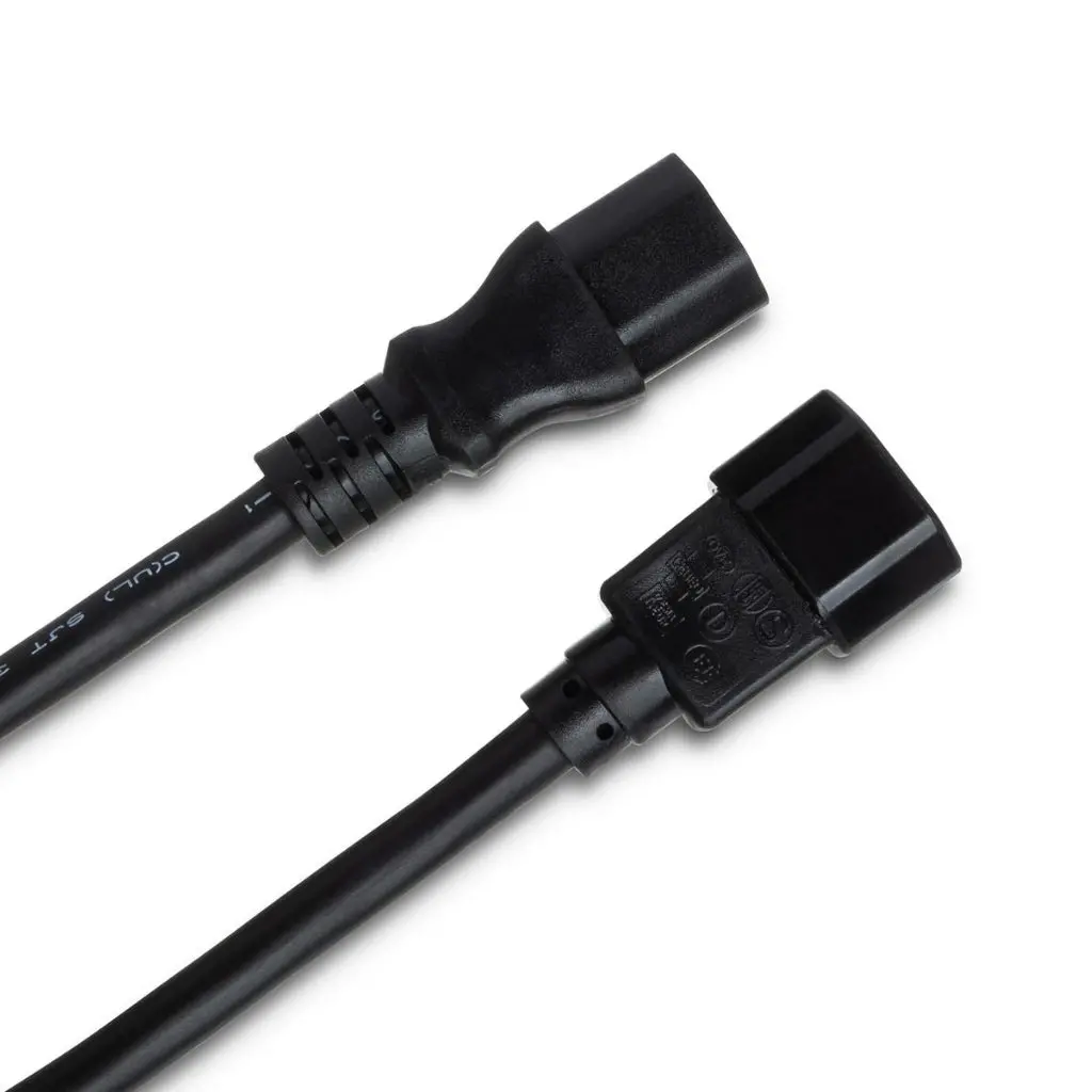 Hosa Technology Iec C14 To Iec C13 Power Extension Cord 8Ft 2