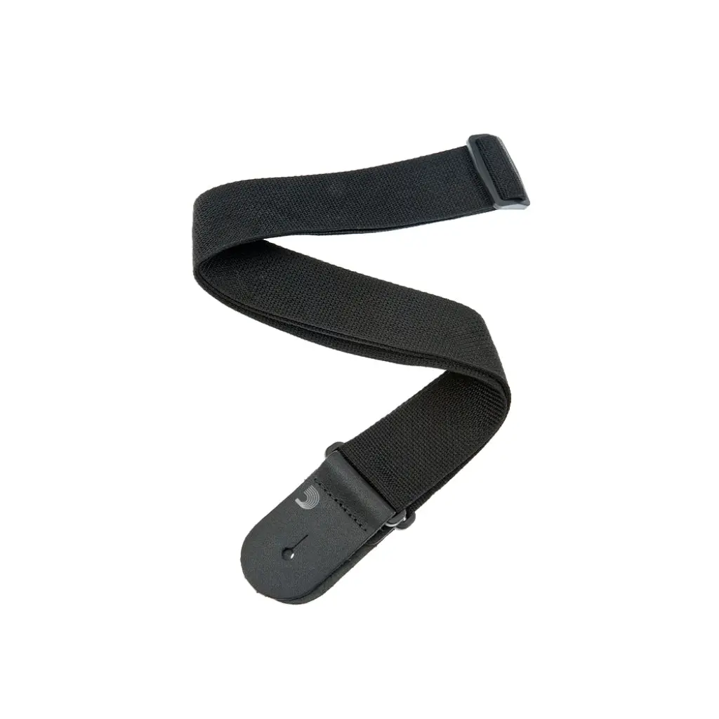D'addario Polypropylene Strap 50Mm - Black 1