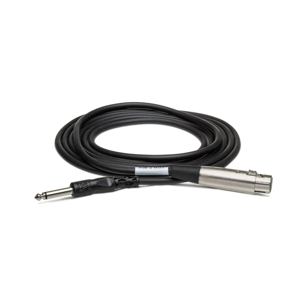Hosa Technology Xlr3f To 1/4 In Ts Unbalanced Interconnect Cable 3Ft 1