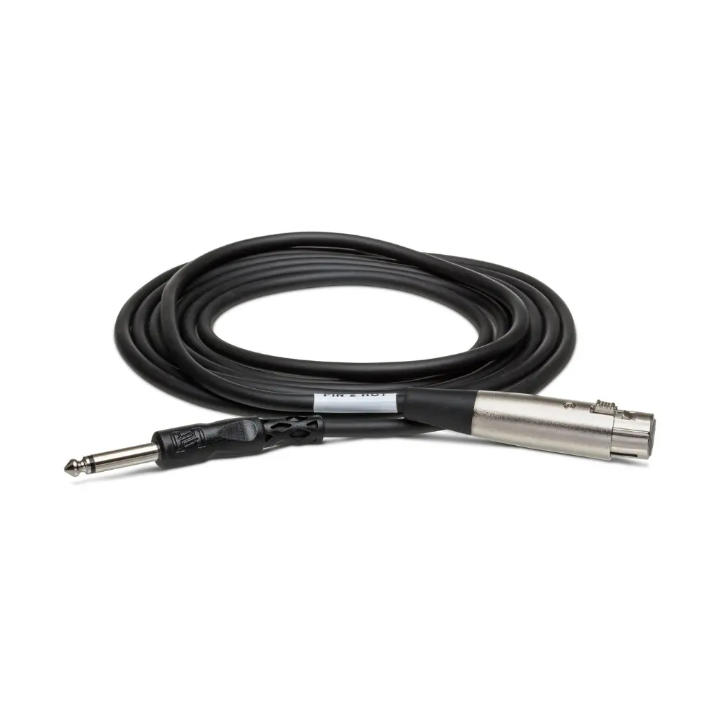 Hosa Technology Xlr3f To 1/4 In Ts Unbalanced Interconnect Cable 20Ft 1