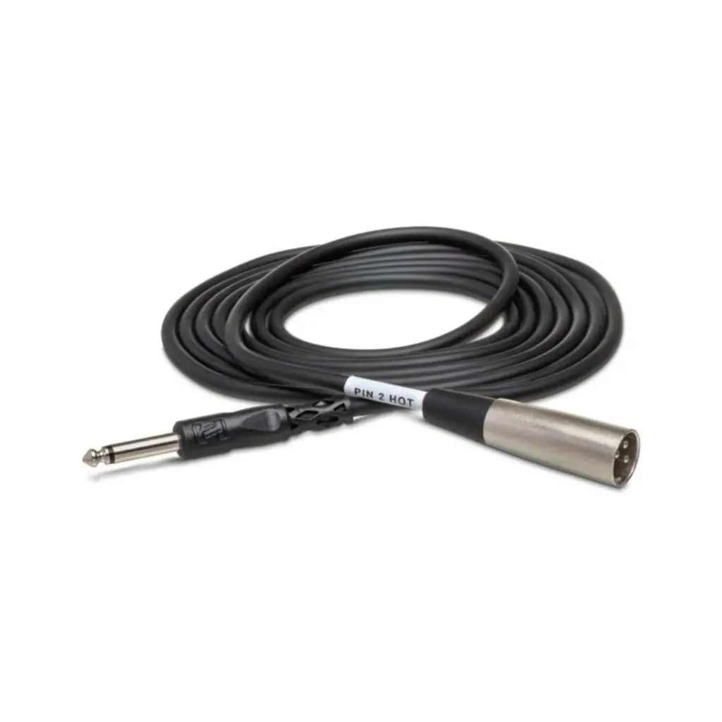 Hosa Technology 1/4 In Ts To Xlr3m Unbalanced Interconnect Cable 3Ft 1