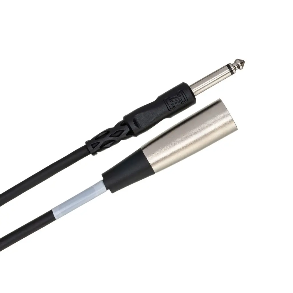 Hosa Technology 1/4 In Ts To Xlr3m Unbalanced Interconnect Cable 20Ft 2