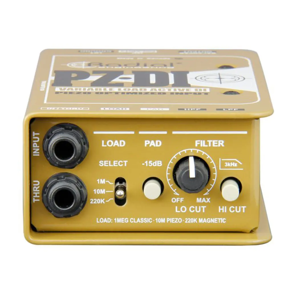 Radial Pz-Di - Active Di For Piezo And Acoustic 2