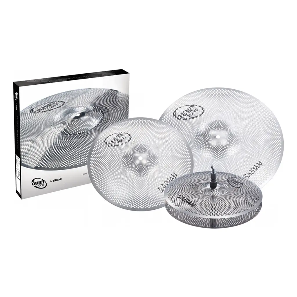 Sabian Quiet Tone Cymbal Pack 13/14/18 1
