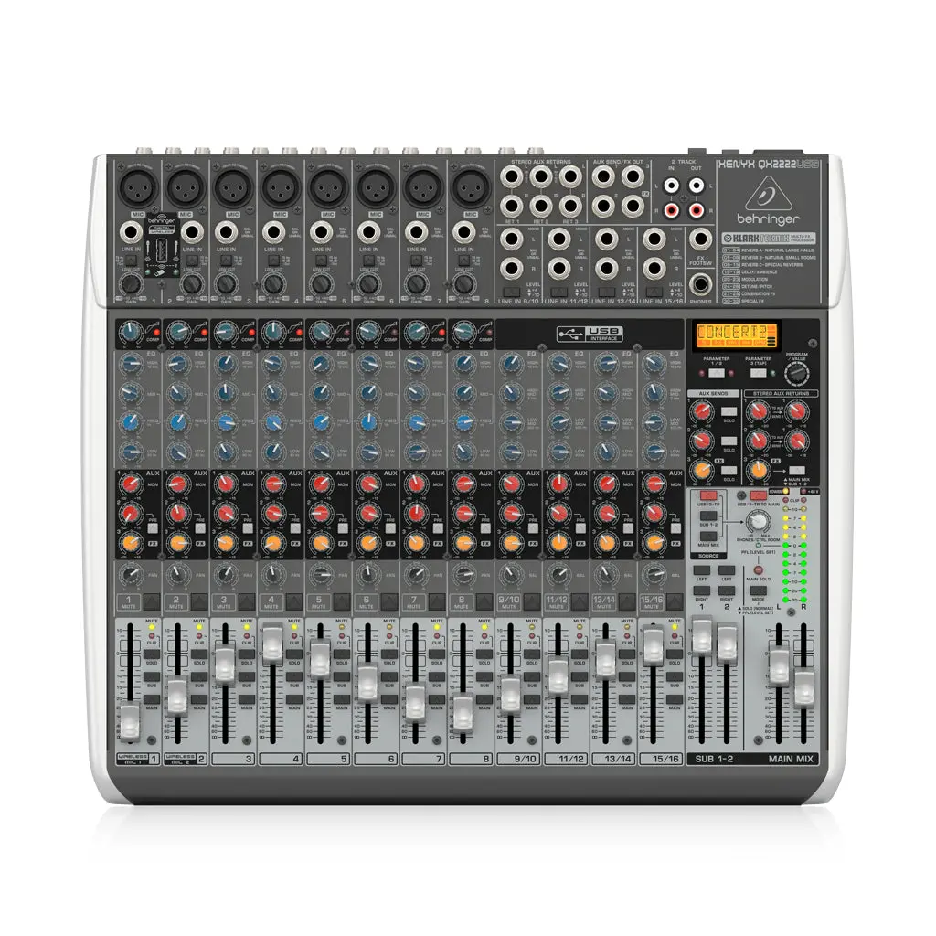 Behringer Xenyx Qx2222usb Mixer 1