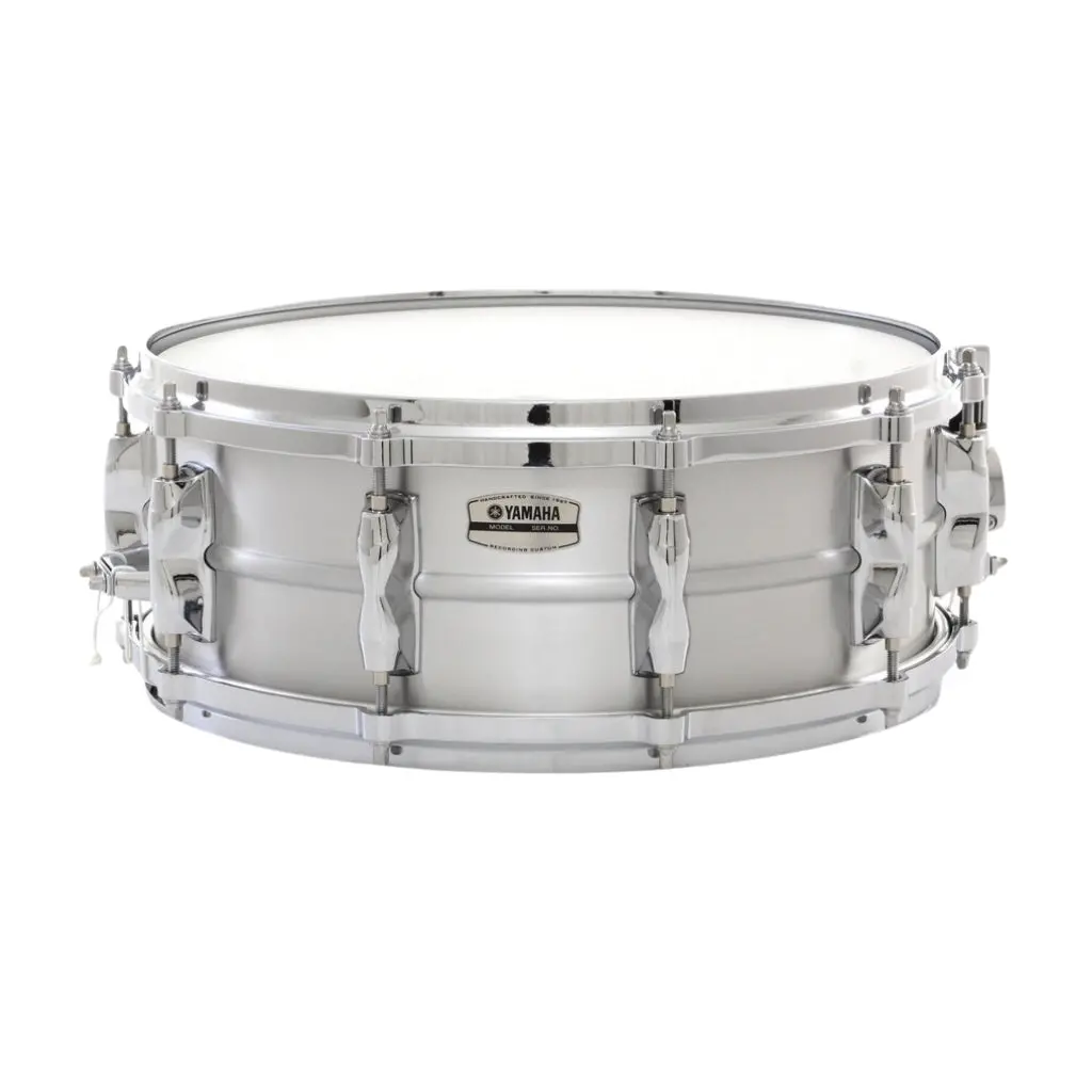 Yamaha Recording Custom 14"X5.5" Aluminium Snare Drum 1