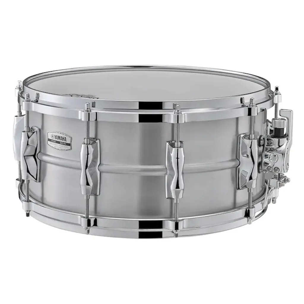 Yamaha Recording Custom 14"X6.5" Aluminium Snare Drum 1