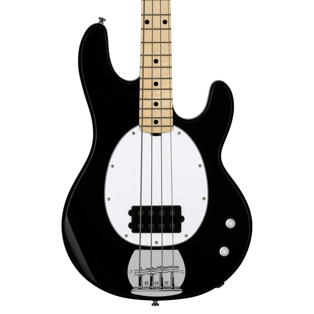 Sterling By Music Man Ray2 Stingray Bass - Black With Maple Neck 1