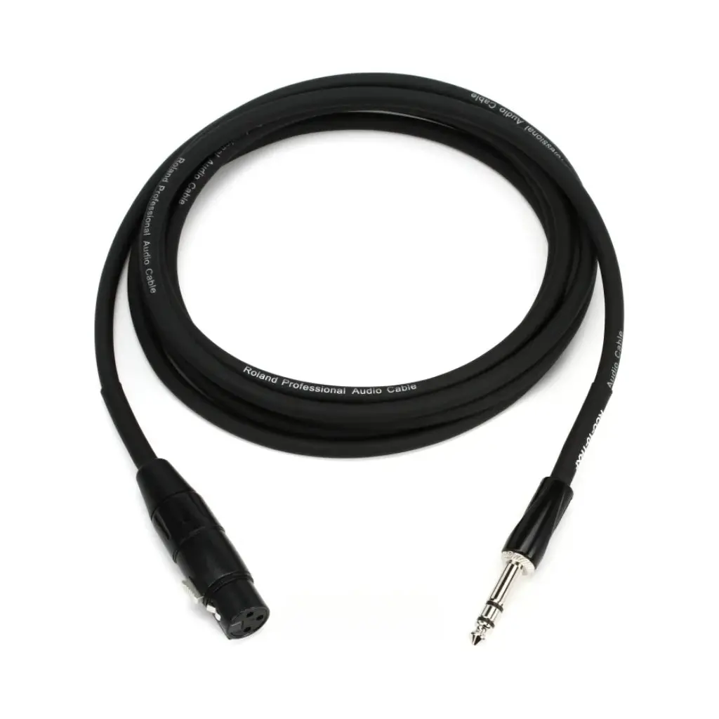 Roland Rcc-10-Trxf Black Series Interconnect Cable 10Ft 1
