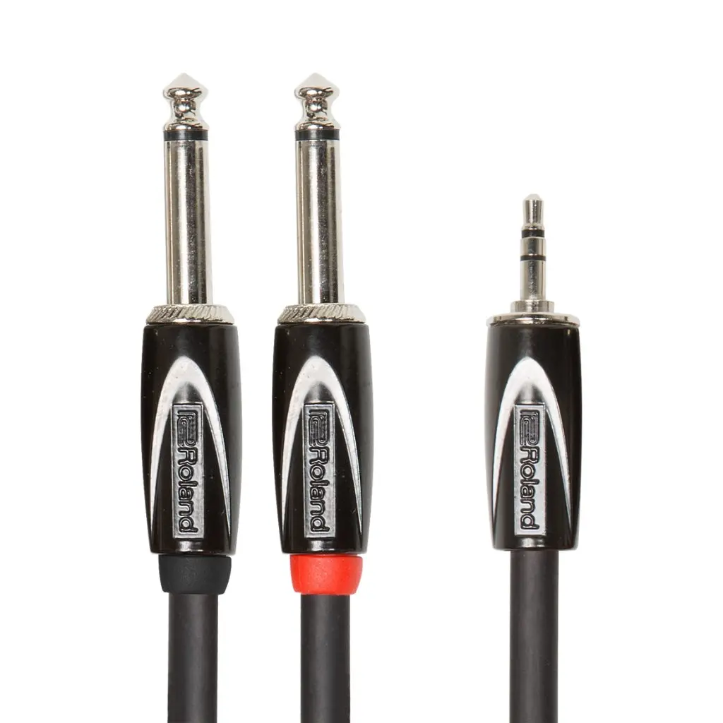 Roland Rcc-5-3528V2 Trsmini To 2Ts Interconnect Cable 5Ft 1