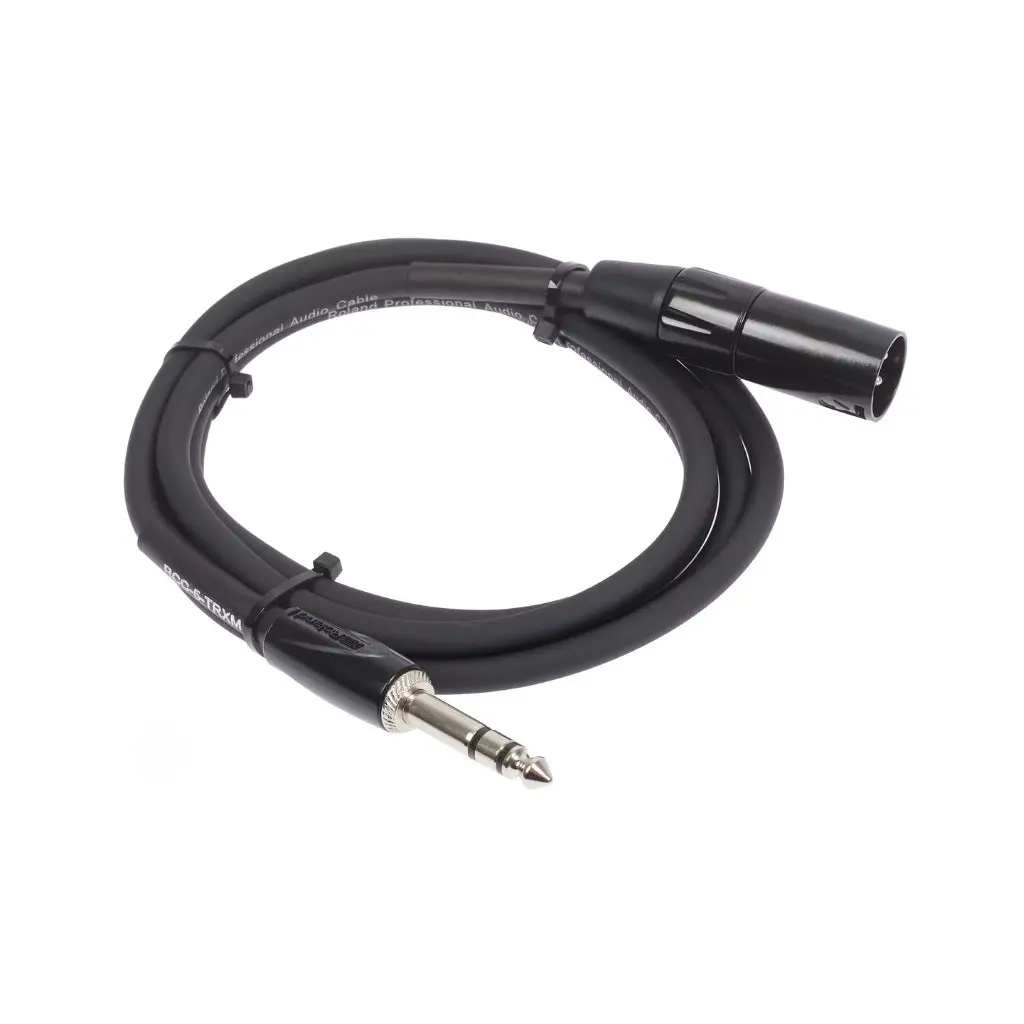 Roland Rcc5trxm Trs To Xlrm Cable 5Ft 1