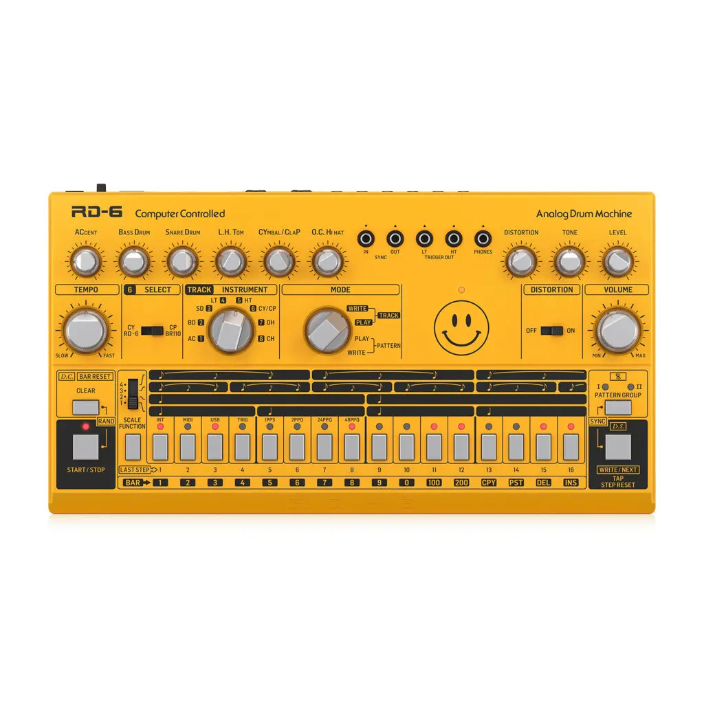 Behringer Rd6 Am Analog Drum Machine 1