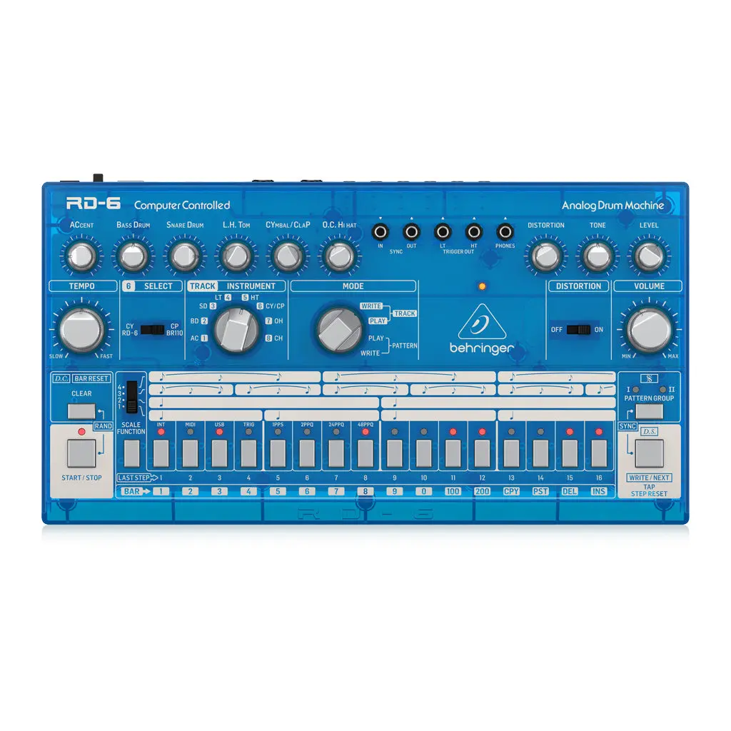 Behringer Rd6 Bb Analog Drum Machine 1
