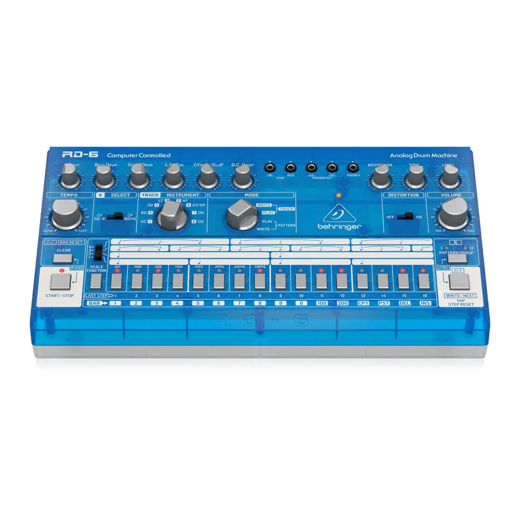 Behringer Rd6 Bb Analog Drum Machine 2