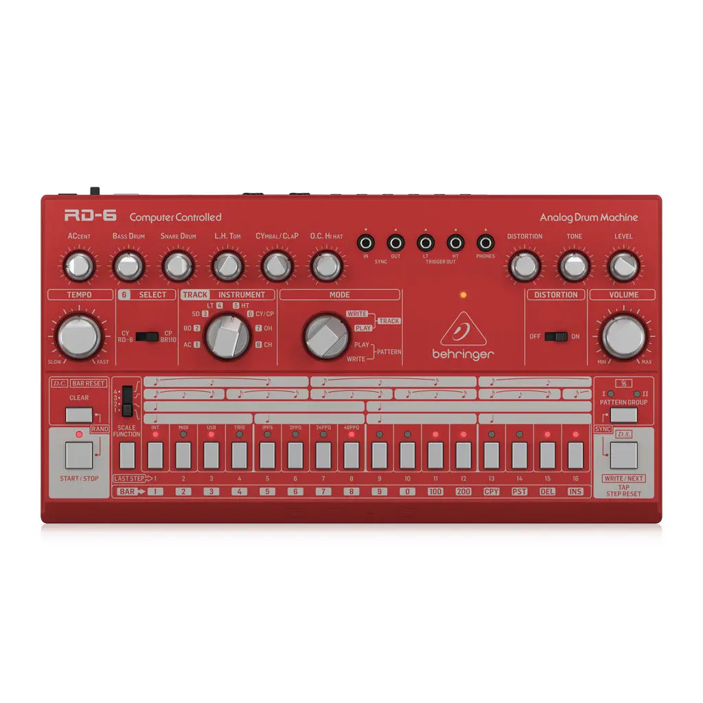 Behringer Rd6 Rd Analog Drum Machine 1