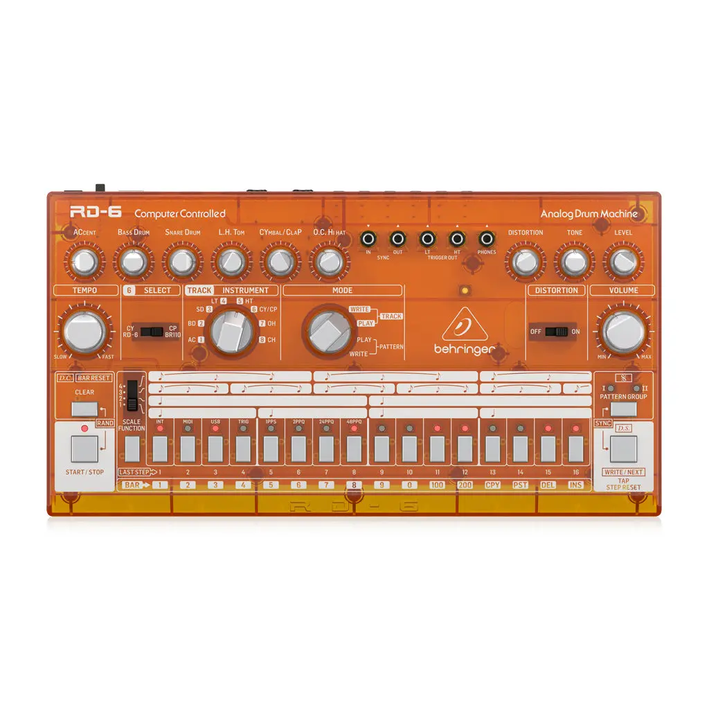 Behringer Rd6 Tg Analog Drum Machine 1
